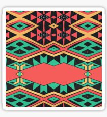 Rhombus shapes Sticker