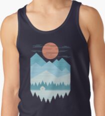 Kabine im Schnee Tanktop Unisex