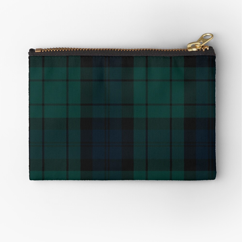Black Watch tartan Zipper Pouch