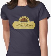 Almost Heroes - Snakes Bend Trading Post Women's Fitted T-Shirt