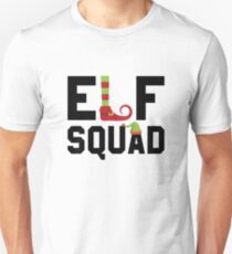 Elf Squad Funny Christmas Gift Unisex T-Shirt