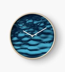 Blue Water Clock