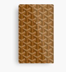 brown go Metal Print