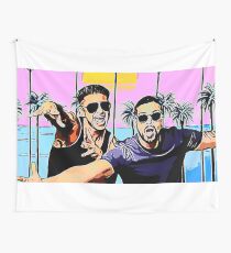 Pauly D & Vinny G Wall Tapestry