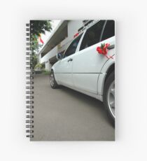 wedding car Spiral Notebook