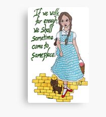 Dorothy in Oz Metal Print