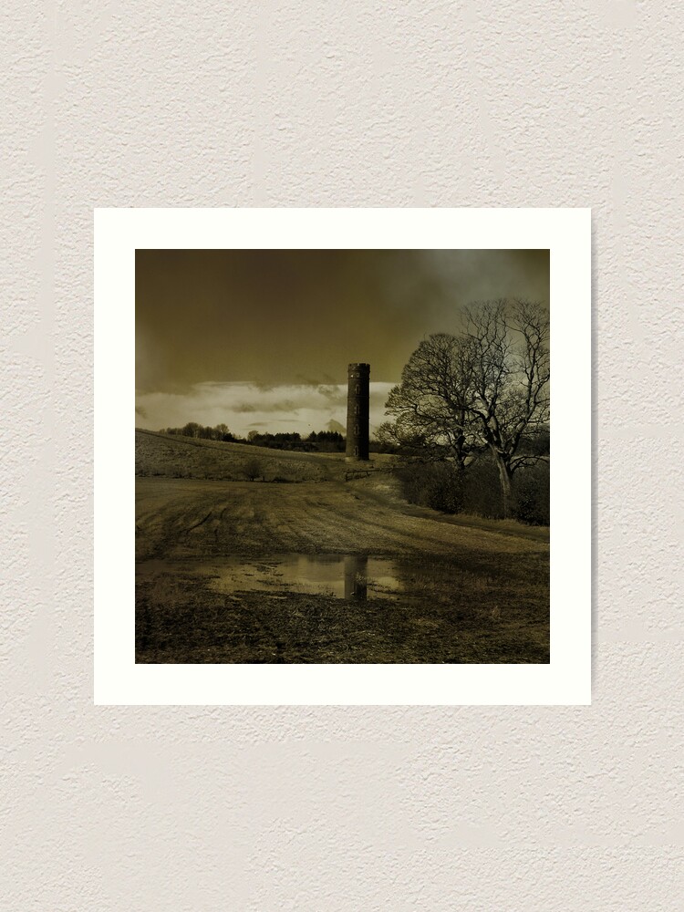 Alternate view of Cammo Tower Art Print