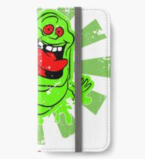 Slimer Retro Japanese Ghostbusters iPhone Wallet/Case/Skin