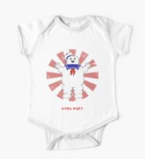 Stay Puft Retro Japanese Ghostbusters One Piece - Short Sleeve