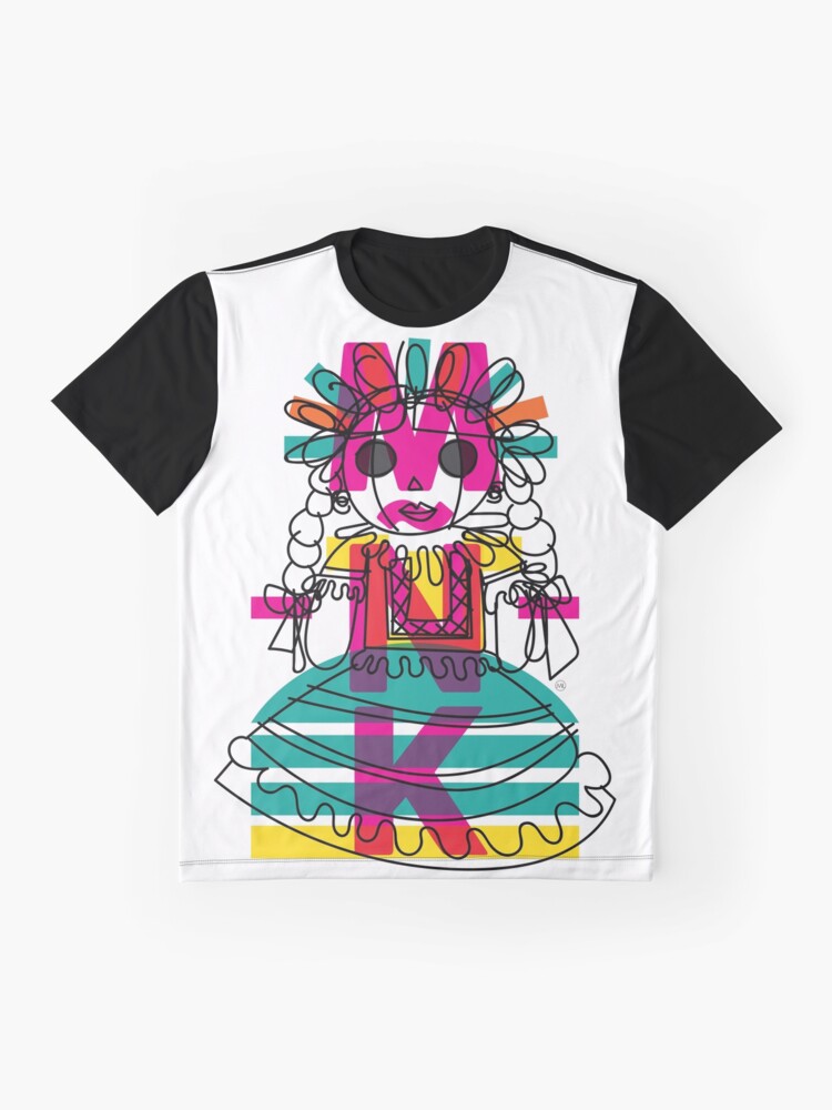 Alternate view of Doodle Doll Graphic T-Shirt