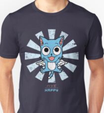 Happy Fairy Tail Retro Japanese Slim Fit T-Shirt