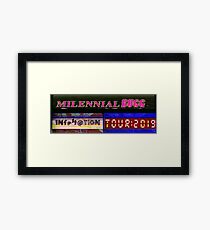 Milennial Bugg 1Nfe$t@Ti0N TOUR:2019 Framed Print