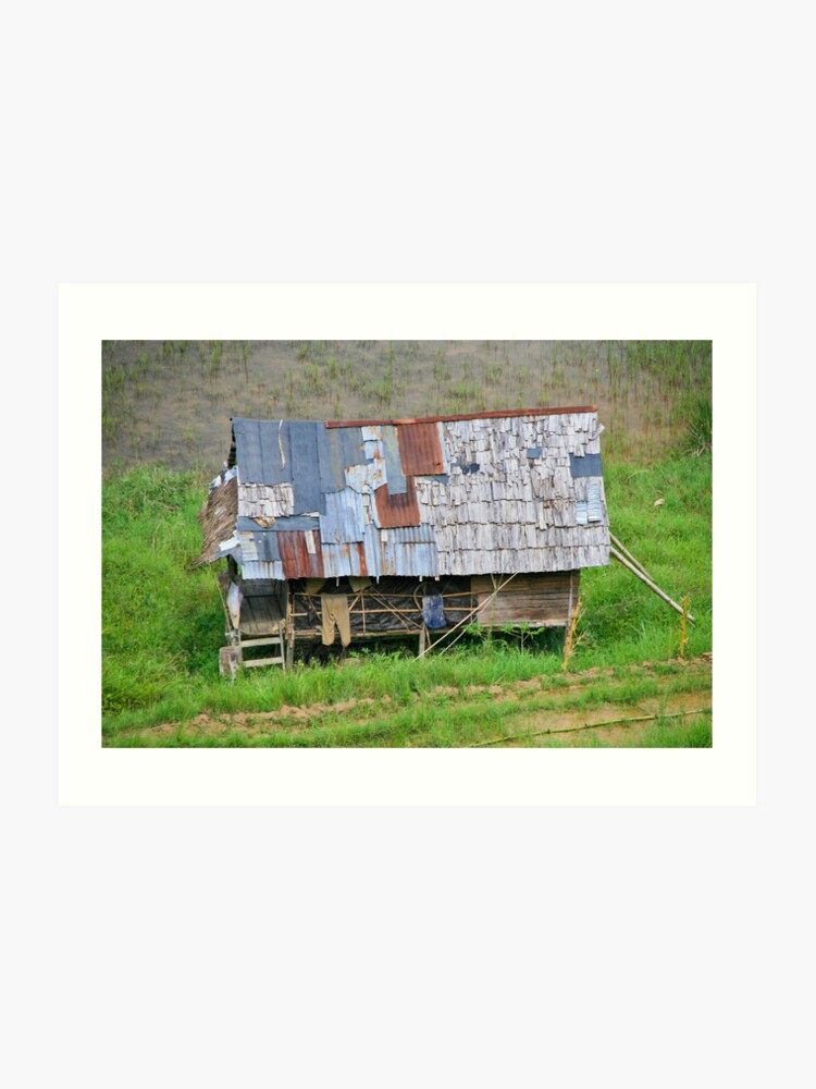 Home Sweet Home Mamasa Valley Sulawesi Indonesia Art Print - 