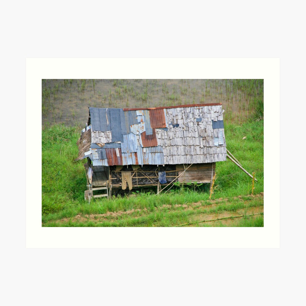 Home Sweet Home Mamasa Valley Sulawesi Indonesia Art Print - 