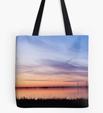 Cold Sunset Tote Bag