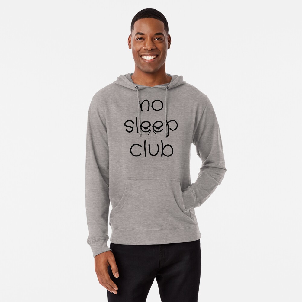 no sleep club hoodie