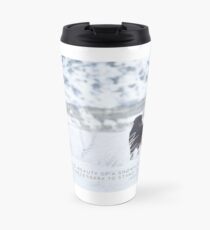 Taza de viaje Belleza de un copo de nieve