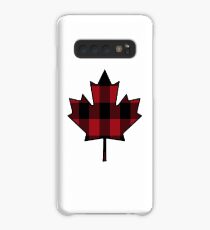 Maple Leaf in Plaid Case/Skin for Samsung Galaxy