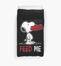 Snoopy Peanuts Feed Me Duvet Cover