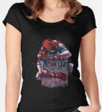 Rip Stan Lee 1922 - 2018 Women's Fitted Scoop T-Shirt
