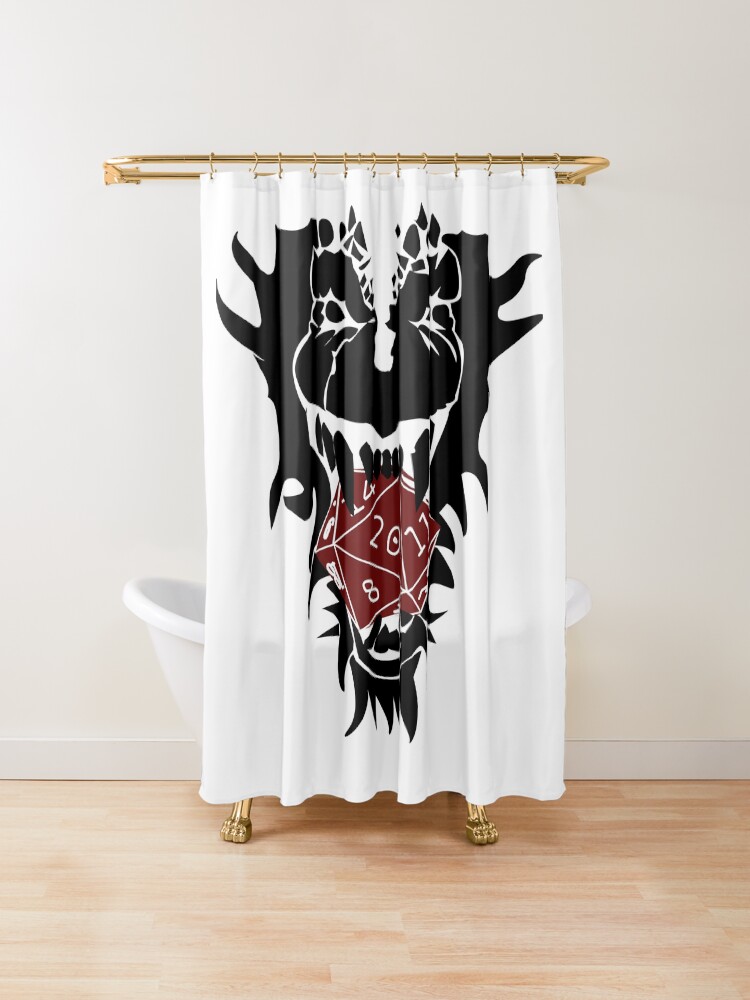 "Dungeons and Dragons" Shower Curtain by DisturbedXui Redbubble
