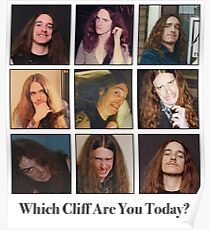 Which Cliff Are You Today? Poster