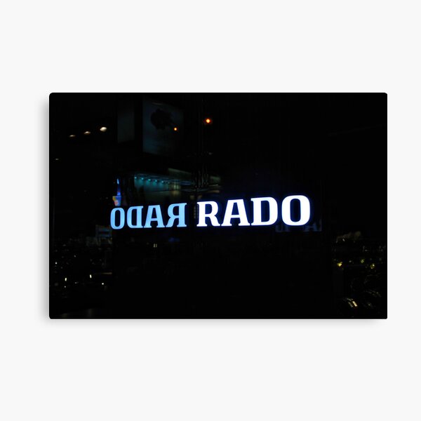 Rado Canvas Print