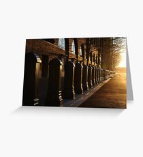 Morning Post Greeting Card