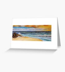 TRIGG Beach Greeting Card