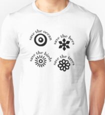 Camiseta unisex Salvar el mundo