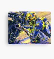 Illustration Rossi Watercolor Canvas Print