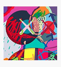 KAWS art Fotodruck