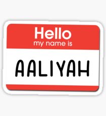 Aaliyah Name Gifts & Merchandise | Redbubble