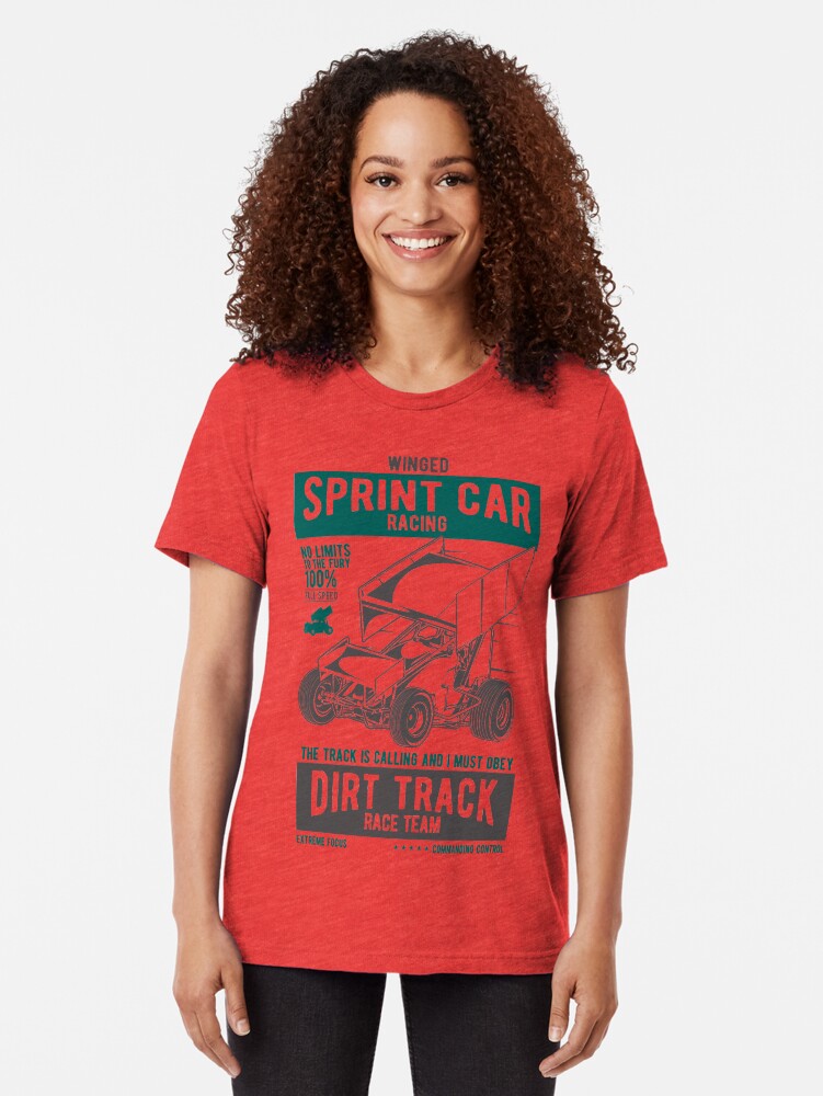 "Sprint Car Racing Dirt Track" Tshirt by offroadstyles Redbubble