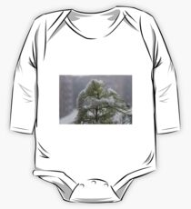 #winter #nature #snow #frost #outdoors #icee #cold #wood #season #bird #tree #frozen #dry #garden #grass #weather #horizontal #colorimage #nopeople #closeup #plant #day #animal One Piece - Long Sleeve