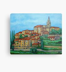 Farben von Crillon-le-Brave, Provence Metallbild