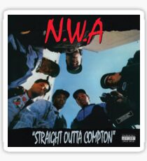 Pegatina NWA Straight Outta Compton