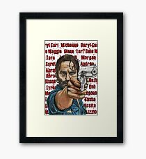 Rick Framed Print