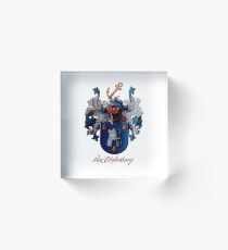 Van Ekelenburg Coat of Arms Acrylic Block