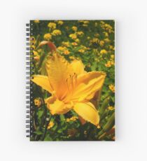 Playful Lilly Spiral Notebook