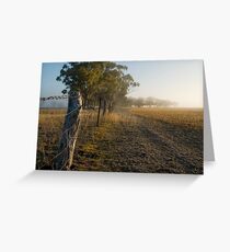Dawn in the Mallee 4 Greeting Card