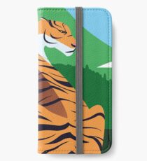Tropical tiger iPhone Wallet/Case/Skin