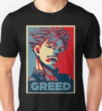 Ban Greed Seven deadly Sins Hope Unisex T-Shirt