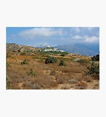 Church near Kardamaina Photographic Print