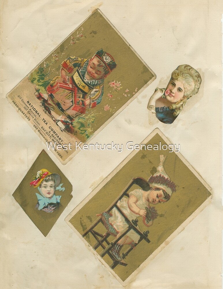 "SCRAPBOOK PAGE3" by West Kentucky Genealogy Redbubble