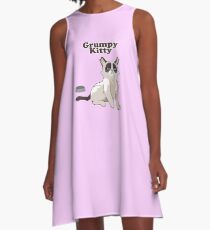 Grumpy Kitty! A-Line Dress