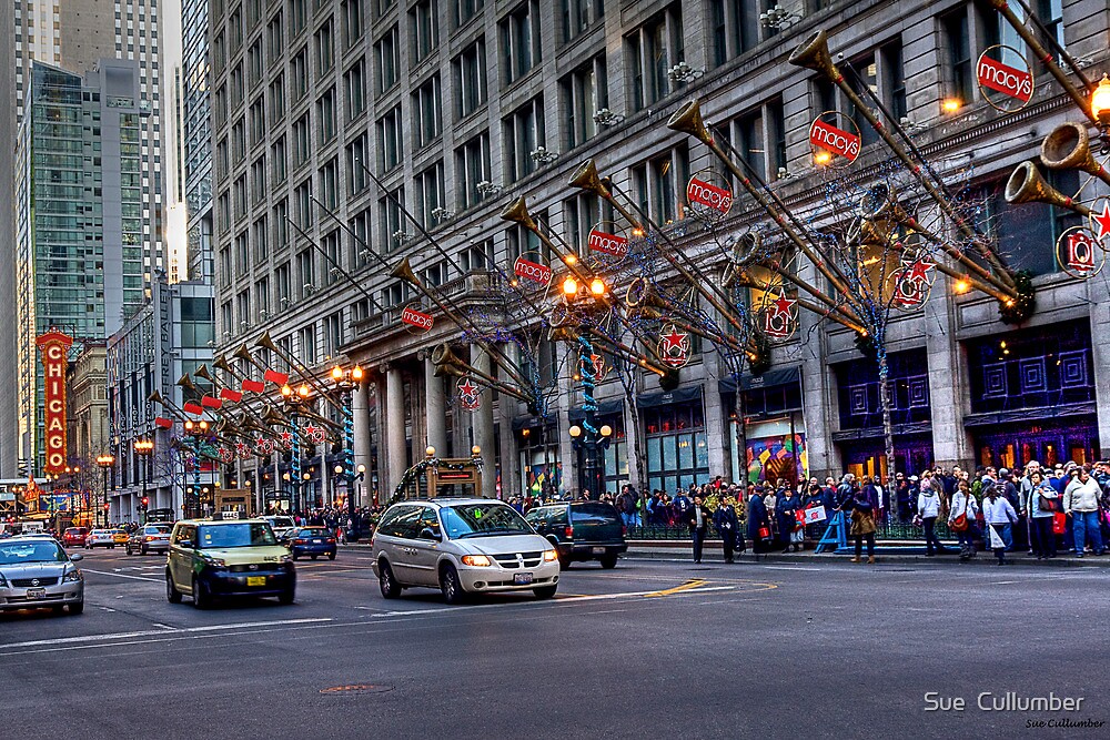 "Chicago Macy's" by Sue Cullumber Redbubble