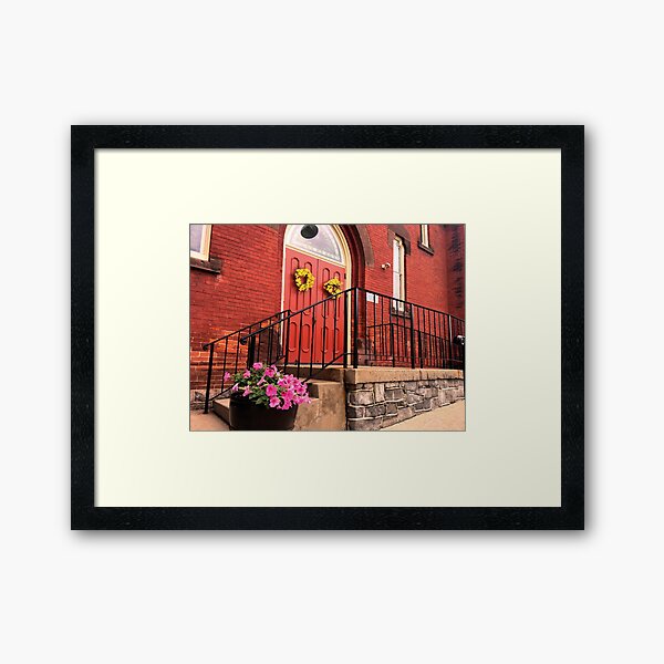 Trinity United Methodist Church Framed Art Print