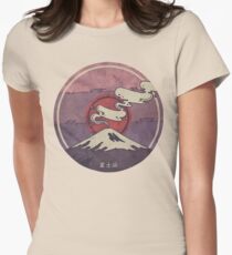 Fuji Tailliertes T-Shirt für Frauen