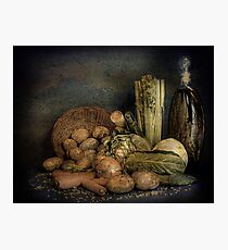 Still Life Vegetables Photographic Print